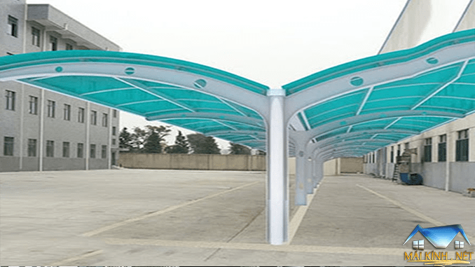 Mẫu mái nhựa kính thông minh sân tập thể thao Mẫu mái nhựa kính thông minh sân tập thể thao
